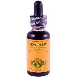 Herb Pharm Organic Feverfew Nervous System -- 1 fl oz