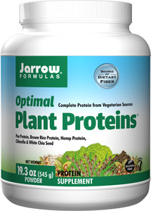 Jarrow Formulas, Optimal Plant Proteins, Powder, 19.3 oz (545 g)