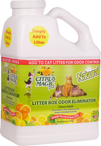 Citrus Magic Litter Box Odor Eliminator Citrus - 40 oz