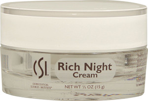 CSI Rich Night Cream - Non-GMO -- 0.5 oz