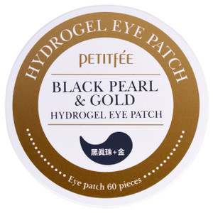 Petitfee, Black Pearl & Gold Hydrogel Eye Patch, 60 Patches