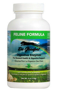 Dr. Goodpet Feline Formula Digestive Enzymes - 4 oz
