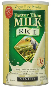 Better Than Milk, Vegan Rice Beverage Powder Mix,  Vanilla - 21.4 oz