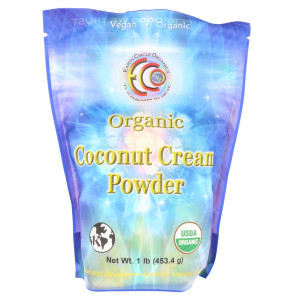 Earth Circle Organics, Organic Coconut Cream Powder, 1 lb (453.4 g)