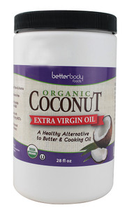 Better Body Foods Virgin Organic Coconut Oil -- 28 fl oz
