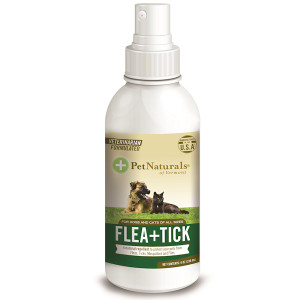 Pet Naturals of Vermont, Flea + Tick Spray, For Dogs and Cats of All Sizes, 8 oz (236 ml)