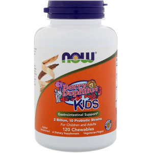 Now Foods, Berry Dophilus, Kids, 2 Billion, 120 Chewables