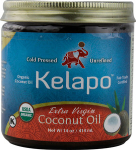 Kelapo Organic Extra Virgin Coconut Oil -- 14 fl oz
