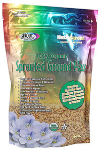 Sprout Revolution Organic Sprouted Ground Flax Original -- 16 oz