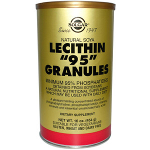 Solgar, Soya Lecithin Granules, 16 oz (454 g)