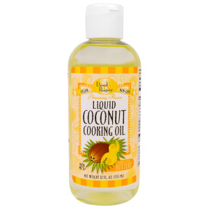 Fun Fresh Foods, Liquid Coconut Cooking Oil, Dairy Free Buttery, 12 fl oz (355 ml)
