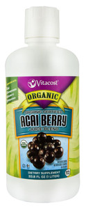 Vitaco Organic Certified Acai Berry Juice Blend -- 33.8 fl oz