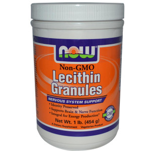 Now Foods, Lecithin Granules, Non-GMO, 1 lb (454 g)