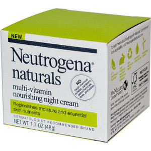 Neutrogena Naturals, Multi-Vitamin Nourishing Night Cream, 1.7 oz (48 g)