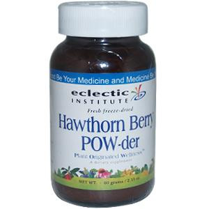 Eclectic Institute, Hawthorn Berry, Whole Food POWder, 2.1 oz (60 g)