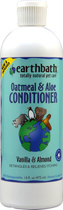 Earthbath Totally Natural Pet Care Conditioner Oatmeal & Aloe -- 16 fl oz