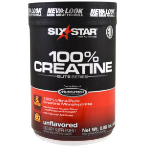 Six Star, Elite Series, 100% Creatine, Unflavored, 0.88 lbs (400 g)