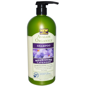 Avalon Organics, Shampoo, Nourishing Lavender, 32 fl oz (946 ml)