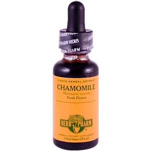 Herb Pharm, Organic Chamomile, 1 fl oz (30 ml)