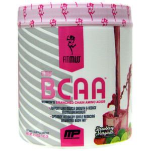 FitMiss, BCAA, Womens Branched Chain Amino Acids, Strawberry Margarita, 5.6 oz (159 g)