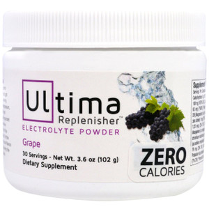 Ultima Health Products Ultima Replenisher Electrolyte Powder Grape -- 30 Servings