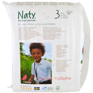 Naty, Diapers, Size 3, 9-20 lbs (4-9, 31 Diapers