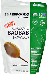 MRM, Raw Organic Baobab Powder, 8.5 oz (240 g)