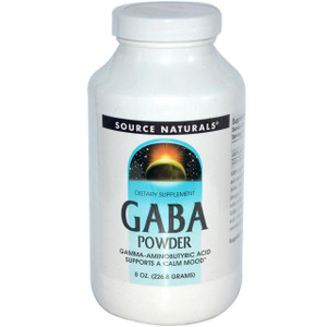 Source Naturals, GABA Powder, 8 oz (226.8 g)