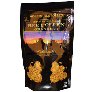C C Pollen High Desert Bee Pollen Granules Bag -- 1 lb