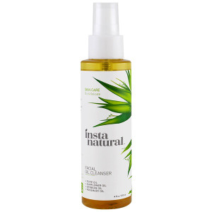 InstaNatural, Facial Oil Cleanser, For Dry & Sensitive Skin,  4 fl oz (120 ml)