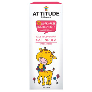ATTITUDE, Little Ones, Calendula Face & Body Cream, 2.6 oz (75 g)
