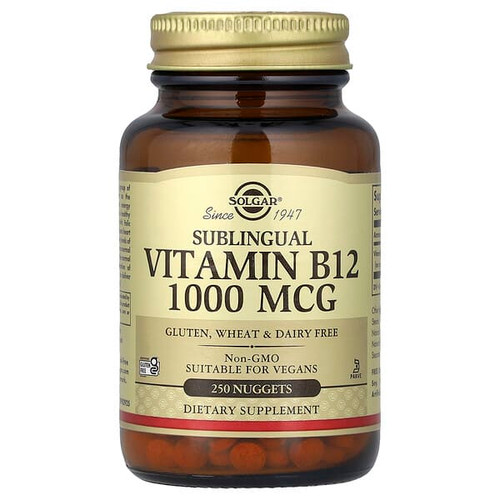 <img alt="Solgar, Vitamin B12, Sublingual, 1,000 mcg, 250 Nuggets" title="Solgar, Vitamin B12, Sublingual, 1,000 mcg, 250 Nuggets,033984032309"