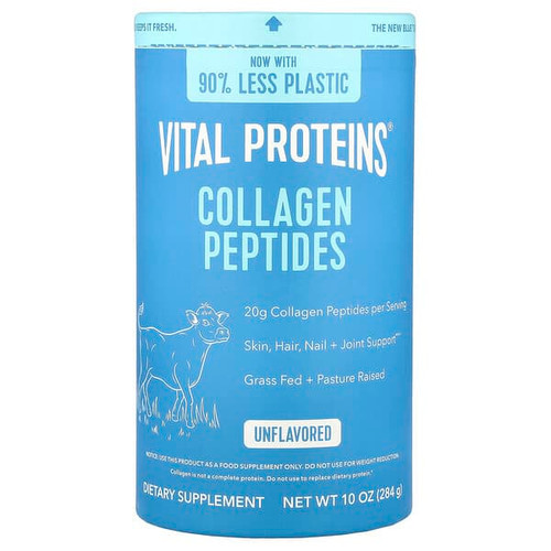 <img alt="Vital Proteins, Collagen Peptides, Unflavored, 10 oz (284 g)" title="Vital Proteins, Collagen Peptides, Unflavored, 10 oz (284 g),850232005096"