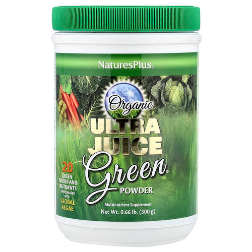 <img alt="NaturesPlus, Organic Ultra Juice Green Powder, 0.66 lb (300 g)" title="NaturesPlus, Organic Ultra Juice Green Powder, 0.66 lb (300 g),097467377479"