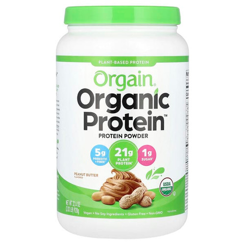 <img alt="Orgain, Organic Protein Powder, Plant-Based, Peanut Butter, 2.03 lb (920 g)" title="Orgain, Organic Protein Powder, Plant-Based, Peanut Butter, 2.03 lb (920 g),851770006620"