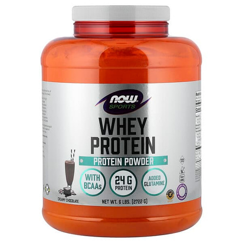 <img alt="NOW Foods, Sports, Whey Protein, Creamy Chocolate, 6 lbs (2,722 g)" title="NOW Foods, Sports, Whey Protein, Creamy Chocolate, 6 lbs (2,722 g),733739021823"