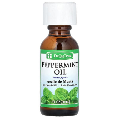 <img alt="De La Cruz, Peppermint Oil, 1 fl oz (30 ml)" title="De La Cruz, Peppermint Oil, 1 fl oz (30 ml),024286152819"