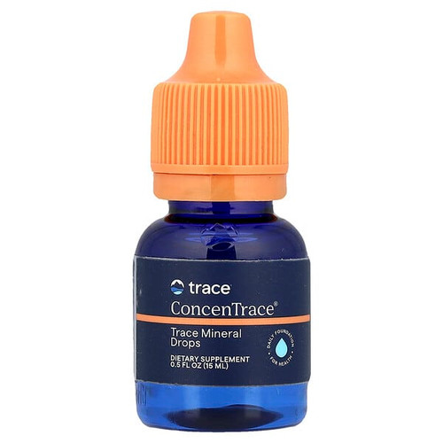 <img alt="Trace, ConcenTrace, Trace Mineral Drops, 0.5 fl oz (15 ml)" title="Trace, ConcenTrace, Trace Mineral Drops, 0.5 fl oz (15 ml),878941000089"
