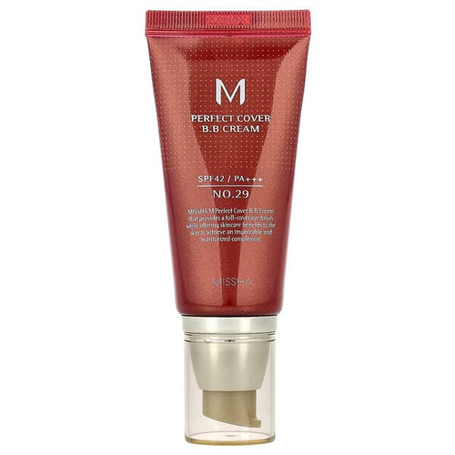 <img alt="Missha, M Perfect Cover B.B Cream, SPF 42 PA+++, No. 29 Caramel Beige, 1.69 fl oz (50 ml)" title="Missha, M Perfect Cover B.B Cream, SPF 42 PA+++, No. 29 Caramel Beige, 1.69 fl oz (50 ml),8806185735131"