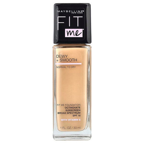 <img alt="Maybelline, Fit Me, Dewy + Smooth Foundation, 125 Nude Beige, 1 fl oz (30 ml)" title="Maybelline, Fit Me, Dewy + Smooth Foundation, 125 Nude Beige, 1 fl oz (30 ml),041554238679"