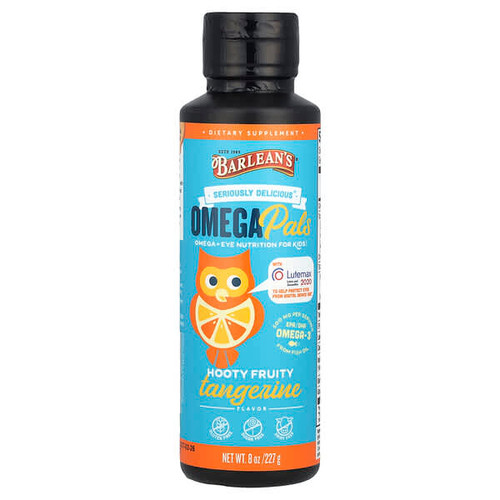 <img alt="Barleans, Omega Pals, Hooty Fruity Tangerine, 8 oz (227 g)" title="Barleans, Omega Pals, Hooty Fruity Tangerine, 8 oz (227 g),705875801058"