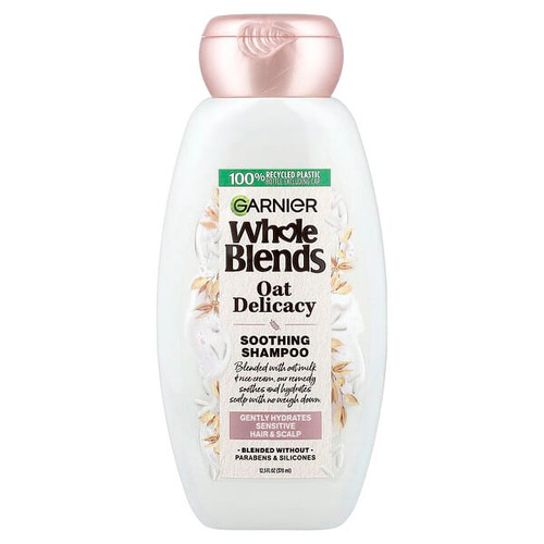<img alt="Garnier, Whole Blends, Oat Delicacy Soothing Shampoo, 12.5 fl oz (370 ml)" title="Garnier, Whole Blends, Oat Delicacy Soothing Shampoo, 12.5 fl oz (370 ml),603084543311"