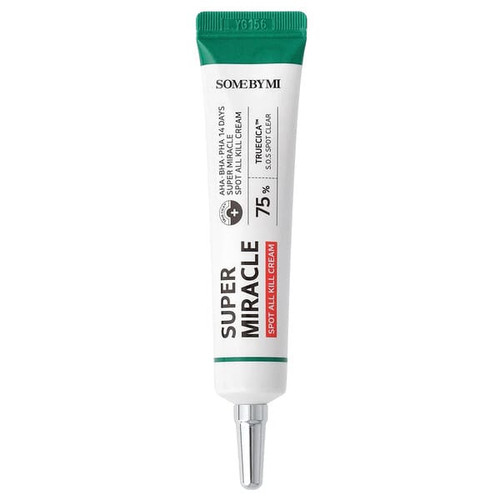 <img alt="SOME BY MI, AHA, BHA, PHA 14 Days Super Miracle Spot All Kill Cream, 1.01 fl oz  (30 ml)" title="SOME BY MI, AHA, BHA, PHA 14 Days Super Miracle Spot All Kill Cream, 1.01 fl oz  (30 ml),8809647390282"