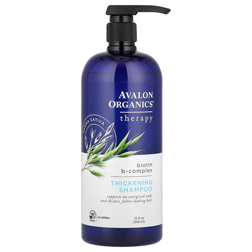 <img alt="Avalon Organics, Thickening Shampoo, Biotin B-Complex, 32 fl oz (946 ml)" title="Avalon Organics, Thickening Shampoo, Biotin B-Complex, 32 fl oz (946 ml),654749361269"