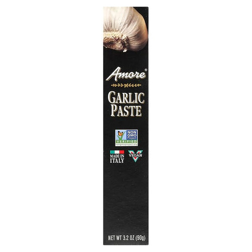 <img alt="Amore, Garlic Paste, 3.2 oz (90 g)" title="Amore, Garlic Paste, 3.2 oz (90 g),072248271566"