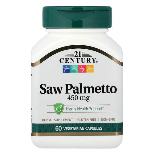 <img alt="21st Century, Saw Palmetto, 60 Vegetarian Capsules" title="21st Century, Saw Palmetto, 60 Vegetarian Capsules,740985212288"