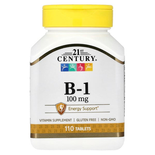 <img alt="21st Century, B-1, 110 Tablets" title="21st Century, B-1, 110 Tablets,740985211519"