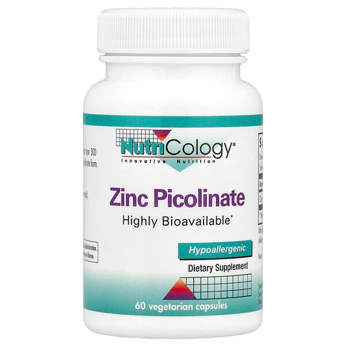<img alt="Nutricology, Zinc Picolinate, 25 mg , 60 Vegetarian Capsules" title="Nutricology, Zinc Picolinate, 25 mg , 60 Vegetarian Capsules,713947503007"