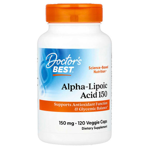 <img alt="Doctors Best, Alpha-Lipoic Acid 150, 150 mg, 120 Veggie Caps" title="Doctors Best, Alpha-Lipoic Acid 150, 150 mg, 120 Veggie Caps,753950001046"