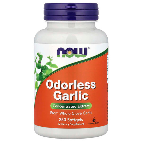 <img alt="NOW Foods, Odorless Garlic, 250 Softgels (25 mg per Softgel)" title="NOW Foods, Odorless Garlic, 250 Softgels (25 mg per Softgel),733739018083"